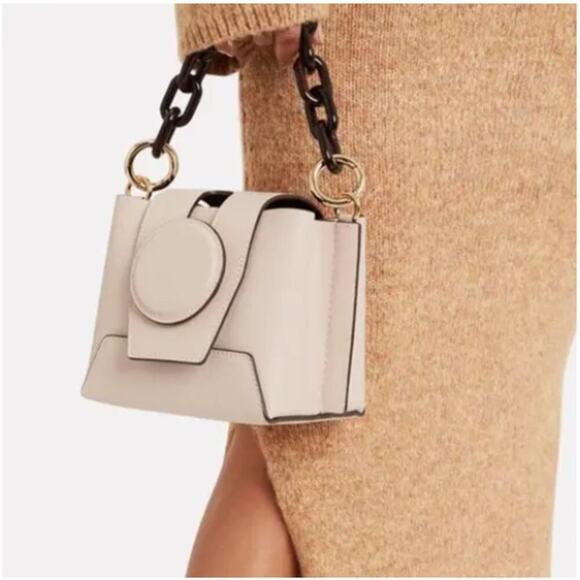 YUZEFI Leather Daria ShouldernBag in Blush - $545. - Picture 13 of 13